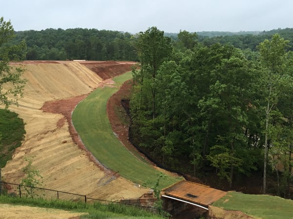 Tryon cross country course construction