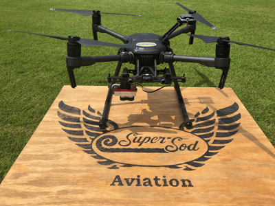 Growing Greener Grass with Drones