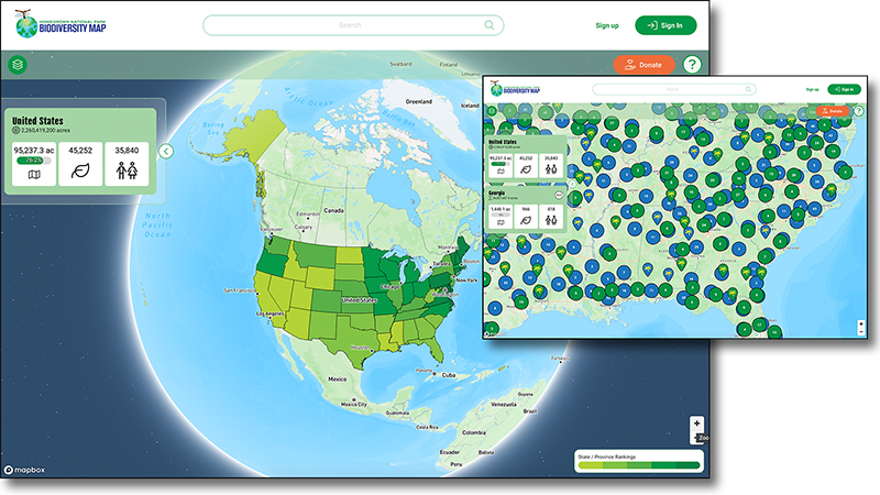 PollockNativePlantGardenBiodiversityMap